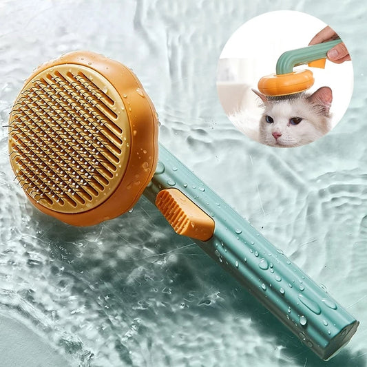 Globify™ Self-Clean Grooming Brush